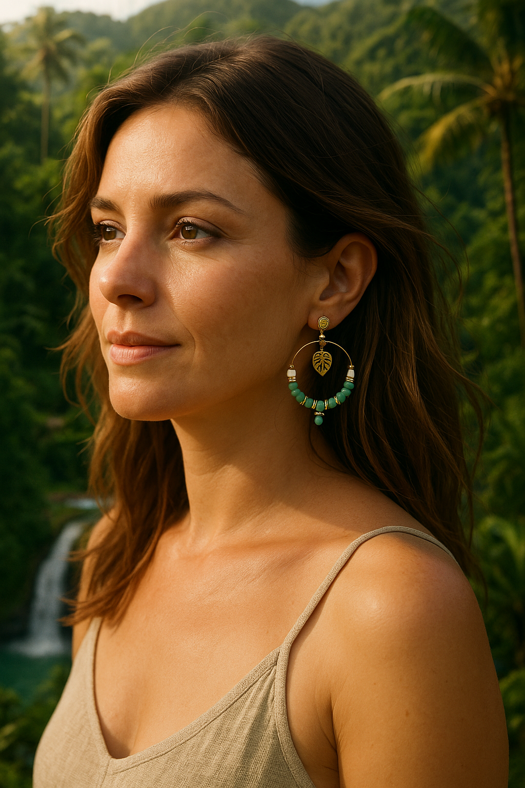 BOUCLES D'OREILLES JARDIN d'EDEN